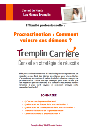 Visuel 1 procrastination boutique tremplin carrière