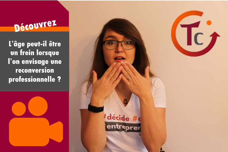 Image blog avec Cindy Triaire et titre Reconversion professionnelle : L’âge peut-il être un frein lorsque l’on envisage une reconversion professionnelle ?