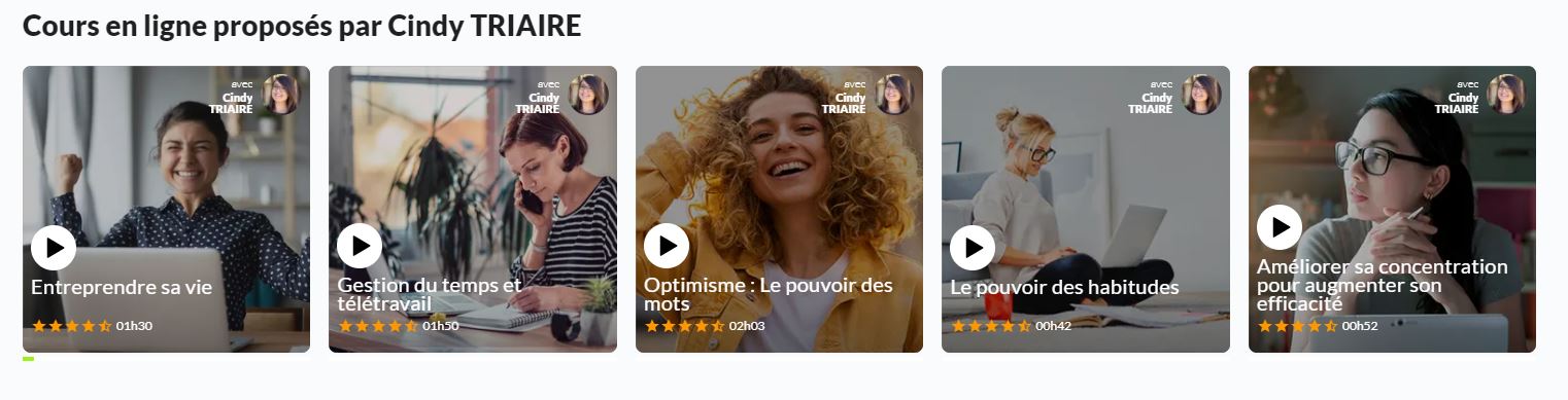 Formations en ligne Tremplin Carrière - Plateforme Skilleos