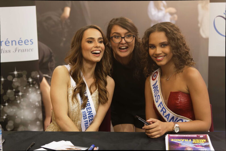Cindy TRIAIRE - Animation micro - Florence Demortier et Indira AMPIOT Miss France 2023