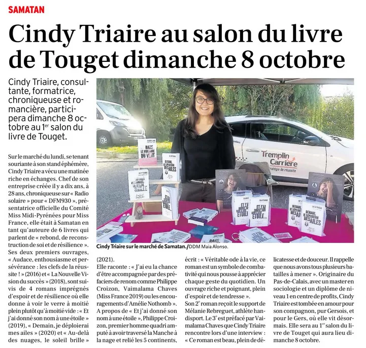 BLOG - TREMPLIN CARRIERE animé par Cindy TRIAIRE