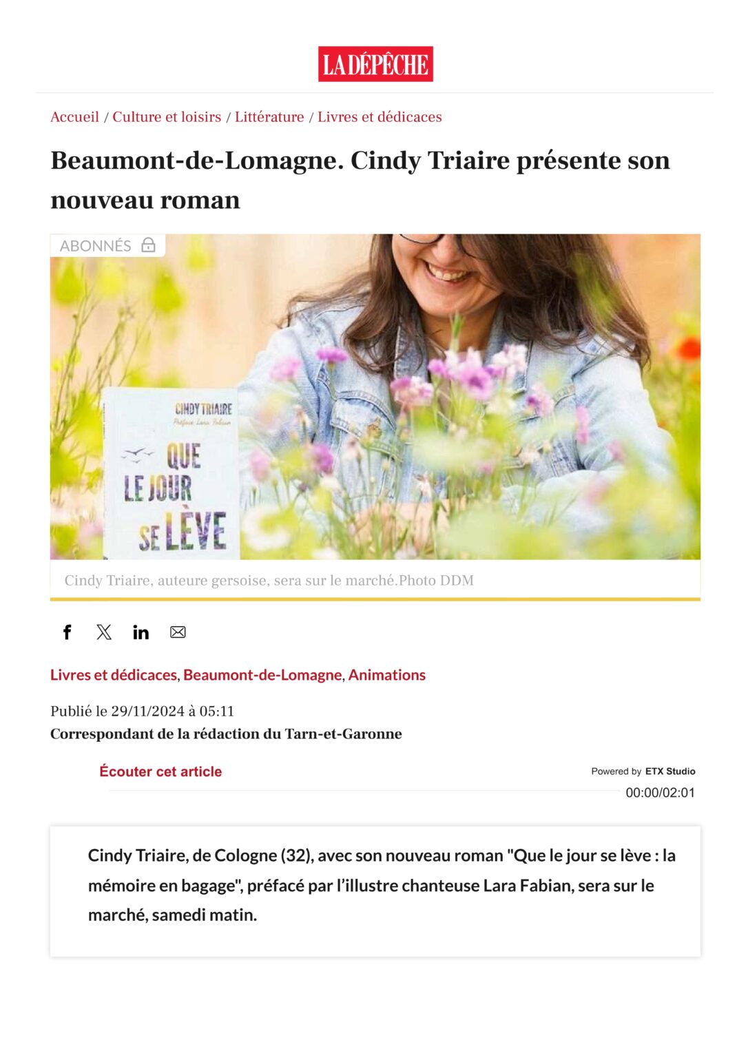 Article Cindy La Depeche 29 11 2024_page-0001