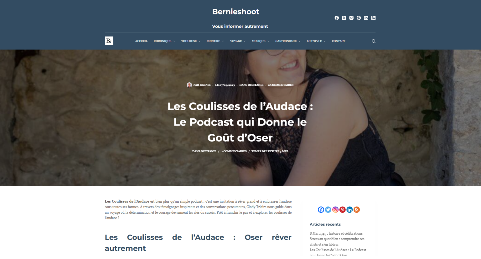 article Bernieshoot