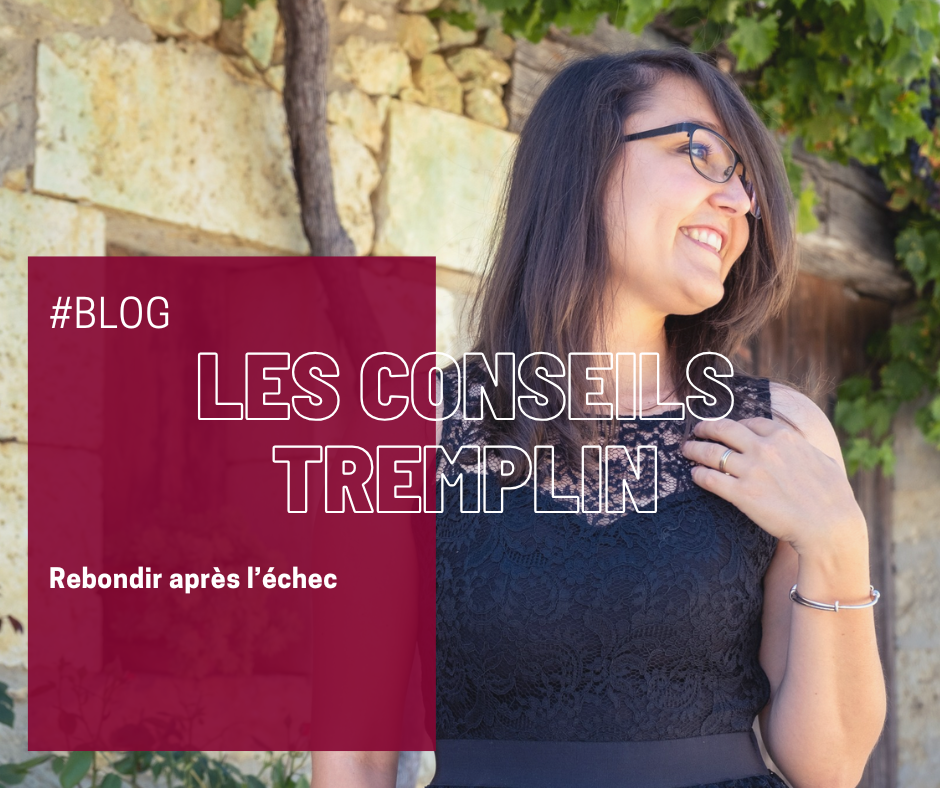 image blog avec Cindy Triaire et titre : Rebondir après l’échec